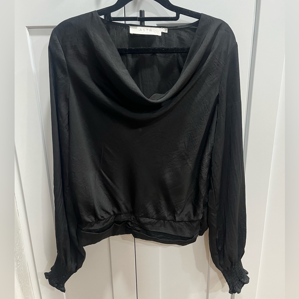 ASTR the label black blouse